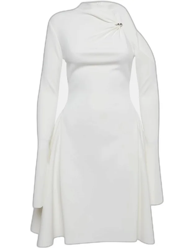 Jersey Dress And Cut-out Skirt Set
