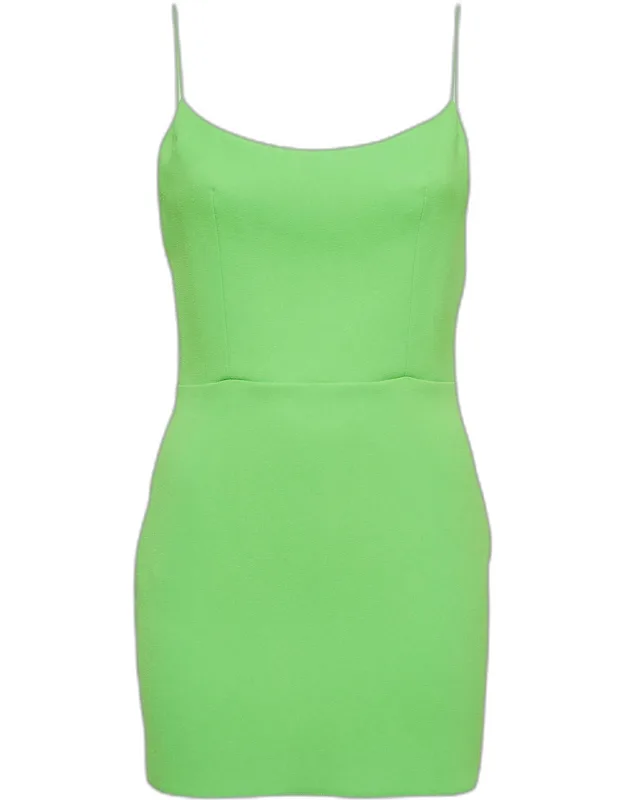 Stretch Crepe Mini Dress