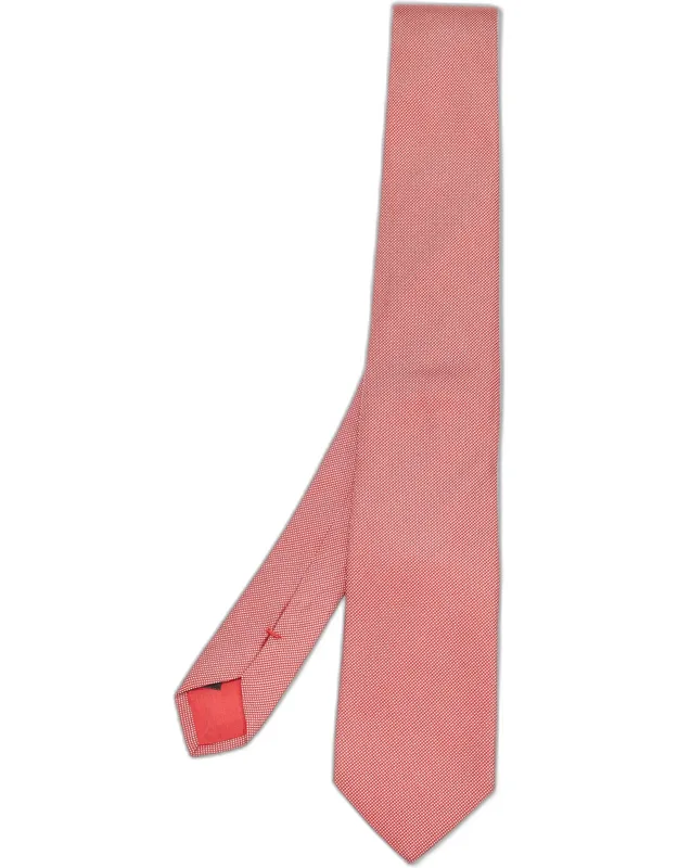 Checked Silk Tie