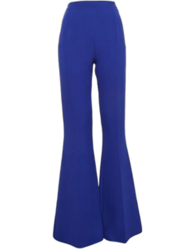 Azzure Stretch Crepe Flared Pants