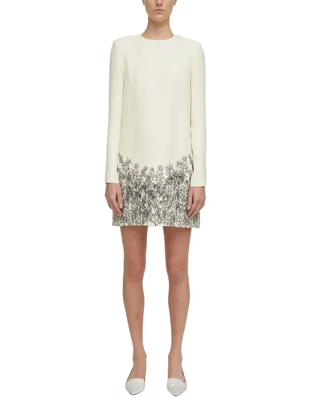 Wool & Silk-blend Tilley Dress