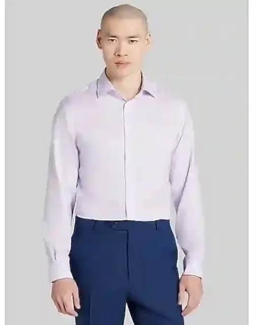 Classic Fit Mini Check Dress Shirt