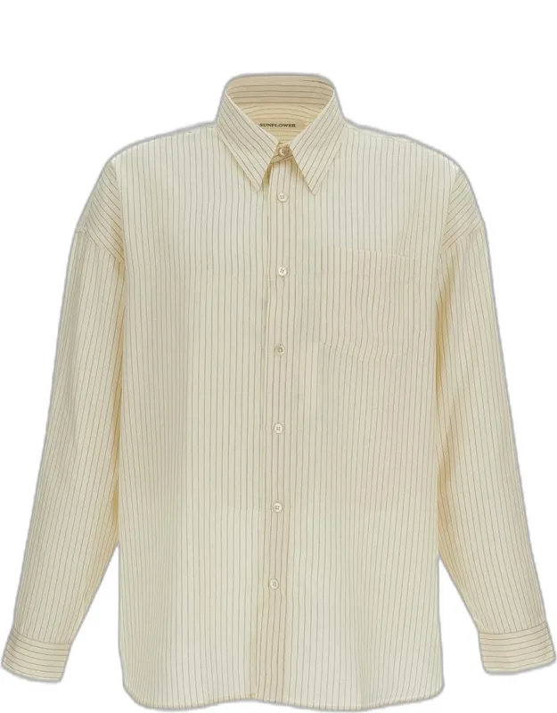 Stable Shirt - Lightweight Fabric, Striped Pattern