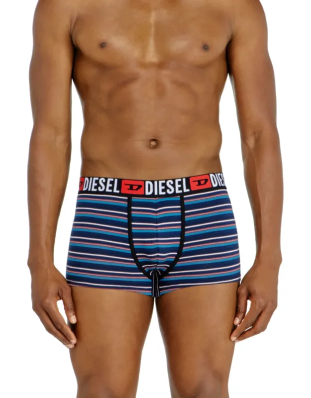 3-pack Of Stretch Cotton Trunks With Stripes