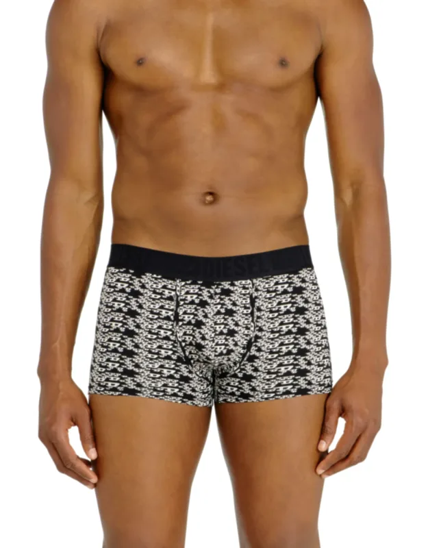 Set Of Three Stretch Cotton Trunks With All-over Print