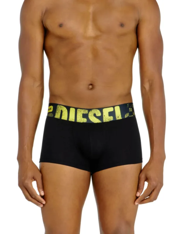 Three-pack Of Trunks With Multicoloured Logo