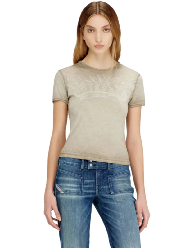 Slim T-shirt With Tonal Logo Print