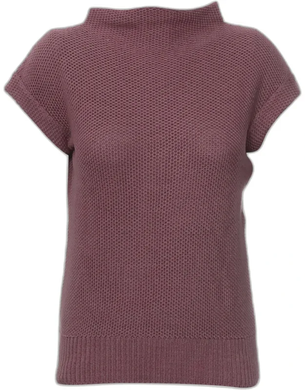 Turtleneck Knit Top
