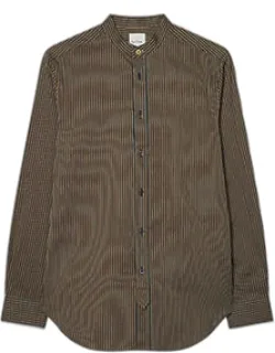 Grandad-collar Shirt