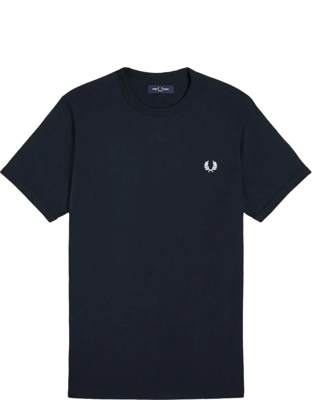 T-shirt "ringer" Con Logo