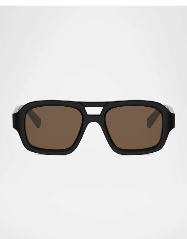 3 Dots Acetate Aviator Sunglasses