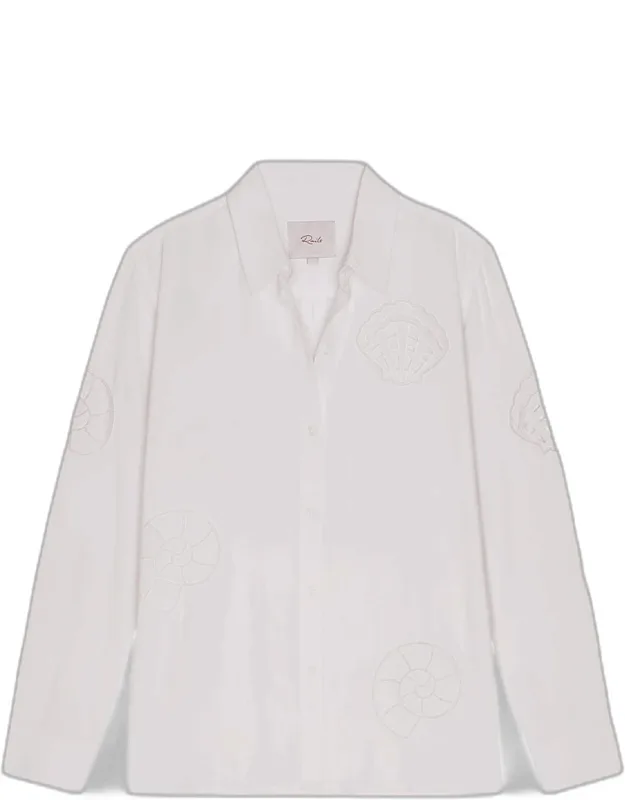 Embroidered Linen Shirt