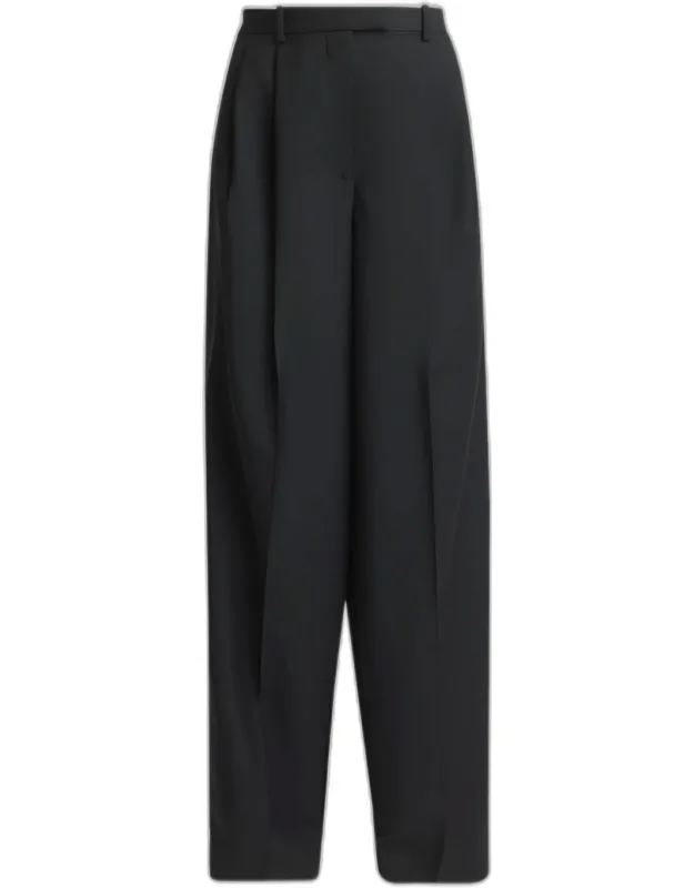 Pleated Tuxedo Pants
