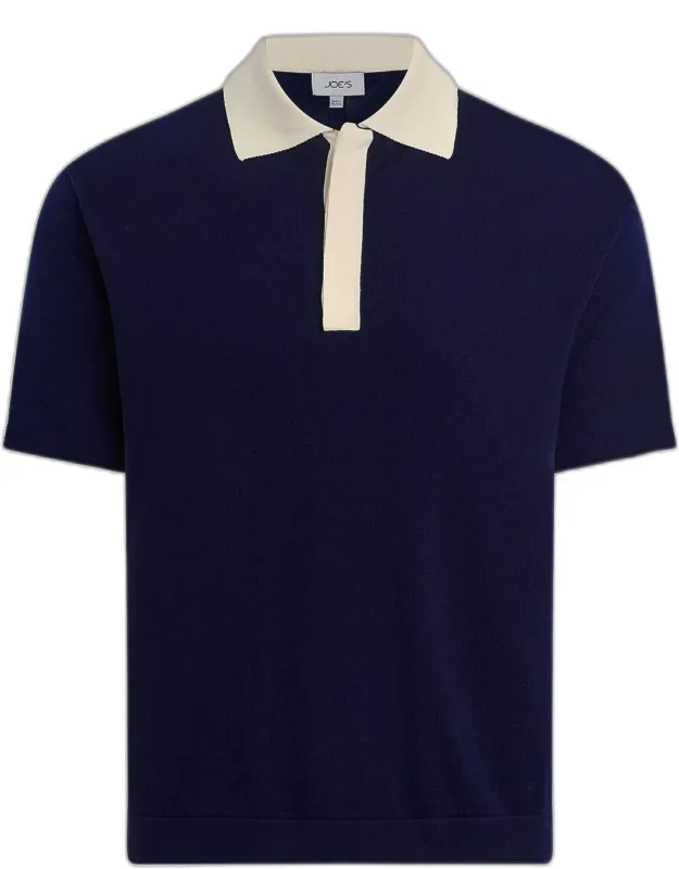 Club Contrast-trim Cotton Knit Polo Shirt
