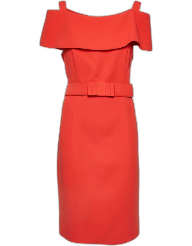 Belted Short Dress