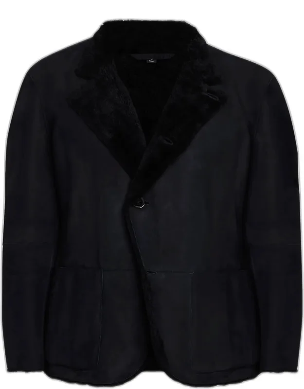 Suede Shearling Jacket