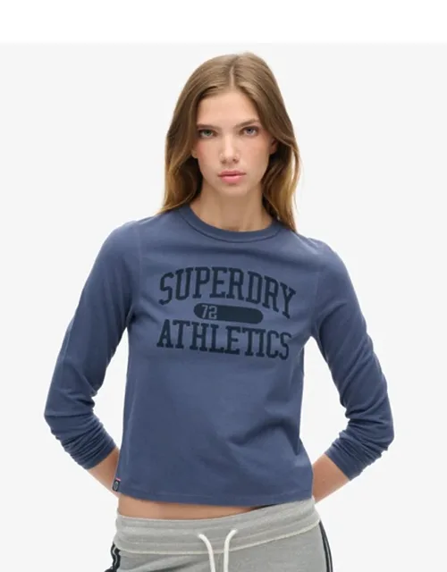 Athletic Essentials Ringer Slim Long Sleeved Top
