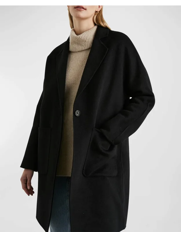 Wool-blend Overcoat