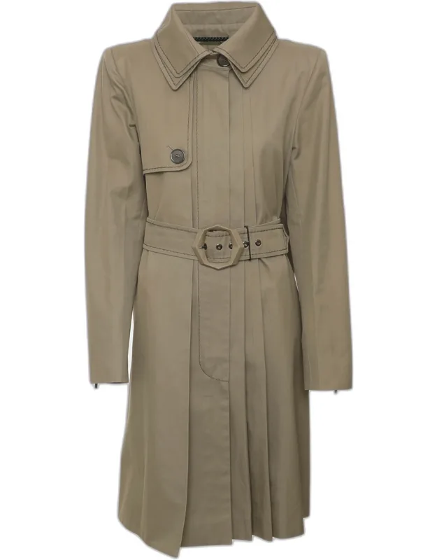 Gabardine Trench Coat