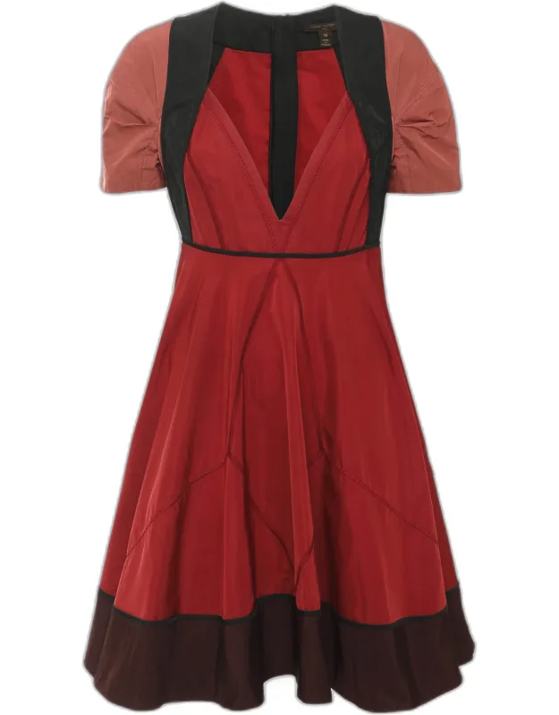 Satin Flare Midi Dress