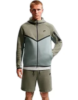 Tech Fleece Windrunner Full-zip Hoodie With Spacious Hood And Zippered Sleeve Pocket