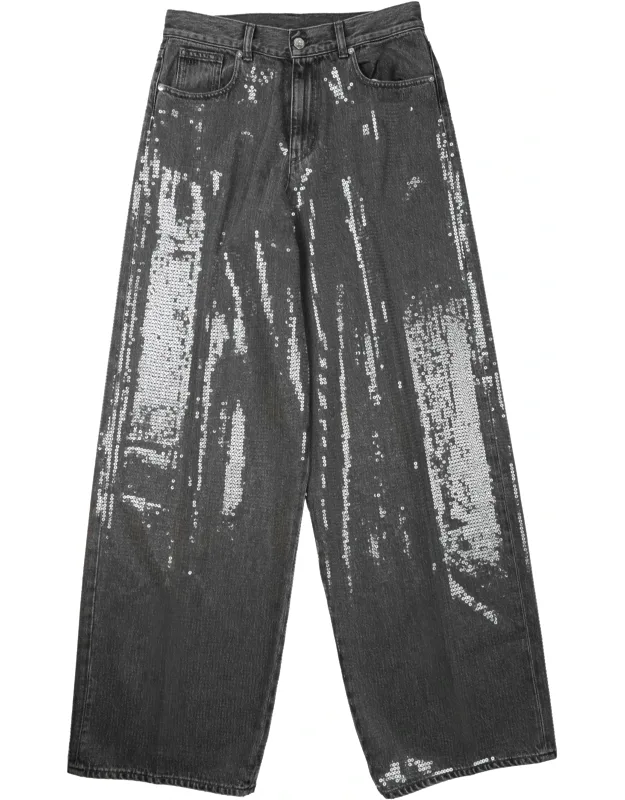 Jeans With Sequins