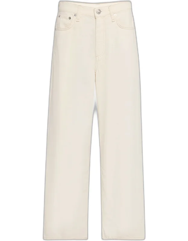 Featherweight High-rise Wide-leg Jeans