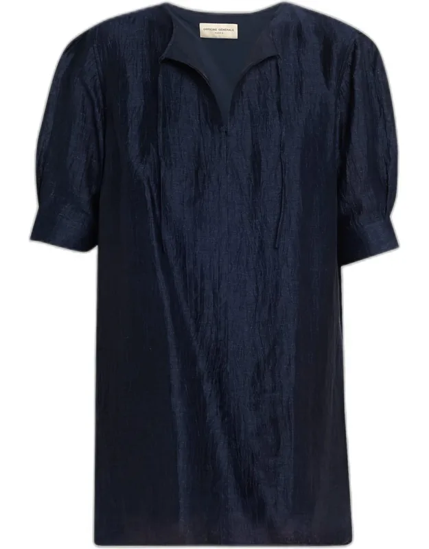 Italian Linen Mini Dress