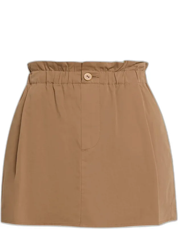 Cotton Mini Skirt