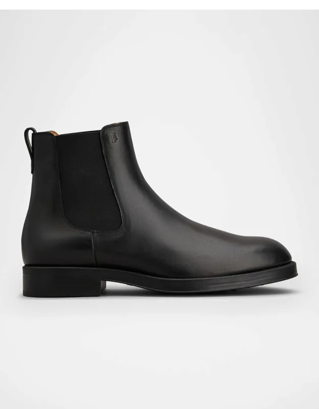 Leather Chelsea Ankle Boots