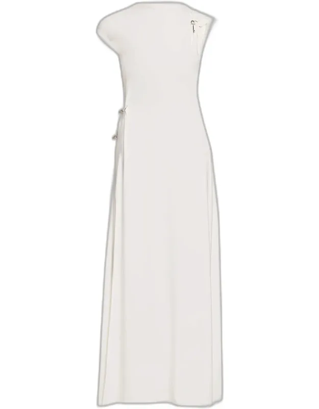 Relic Charms Gathered Jersey Maxi Dress