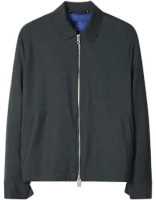 Wool Harrington Jacket
