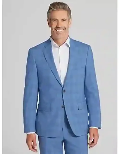 Classic Fit Plaid Sport Coat