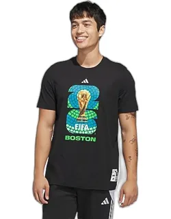 Soccer Fifa World Cup 26 Host City Boston Graphic T-shirt