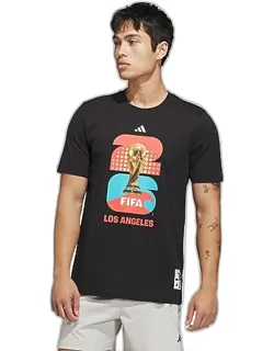 Soccer Fifa World Cup 26 Host City Los Angeles Graphic T-shirt