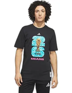 Soccer Fifa World Cup 26 Host City Miami Graphic T-shirt