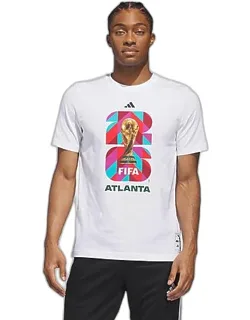 Soccer Fifa World Cup 26 Host City Atlanta Graphic T-shirt
