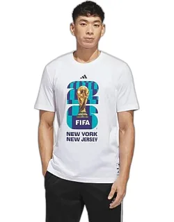 Soccer Fifa World Cup 26 Host City New York New Jersey Graphic T-shirt