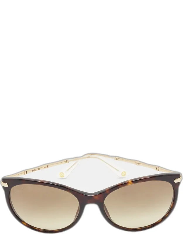 Tortoise Brown Gradient Cat Eye Sunglasses