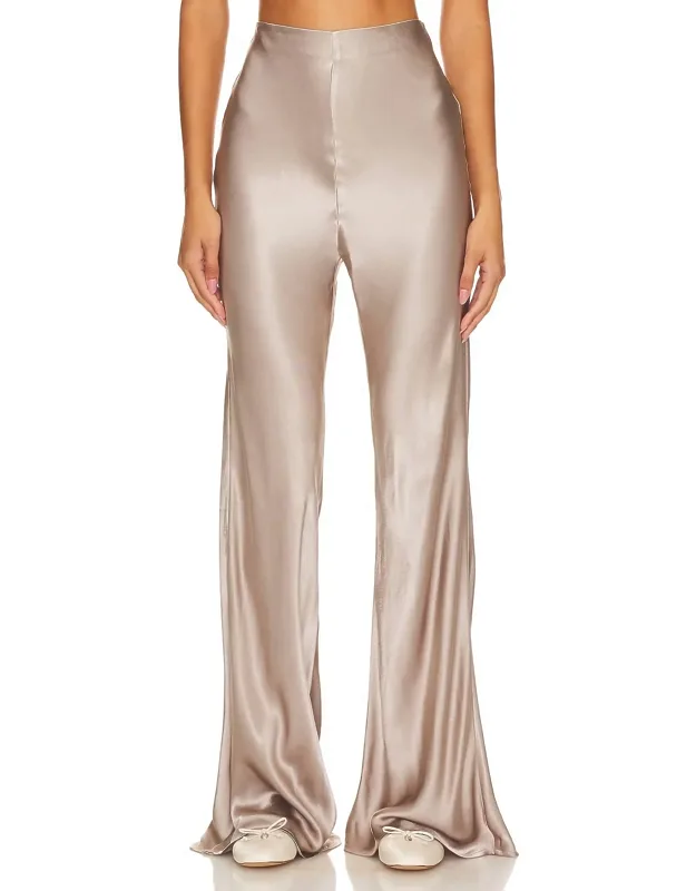 Satin Bell Pants
