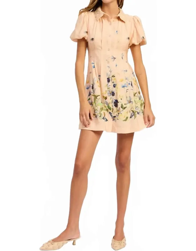 Carrera Mini Shirt Dress
