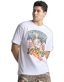 New York Yankees Mlb On Fire T-shirt