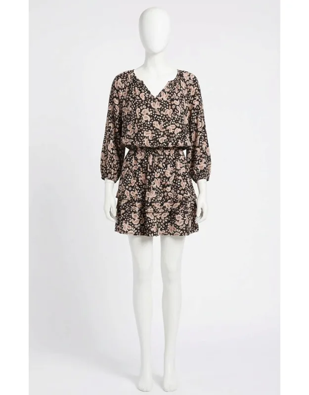 Mina Paisley Mini Dress