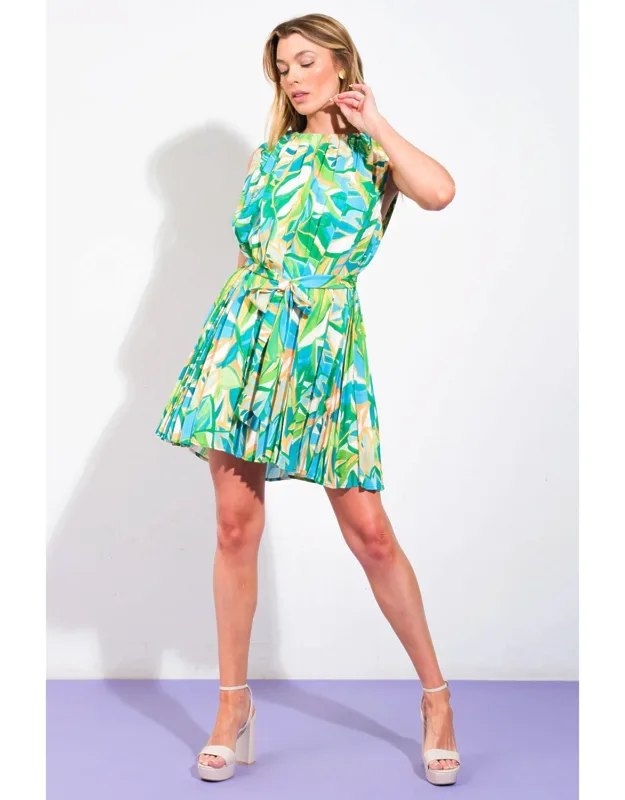 Floral Feelings Woven Mini Dress