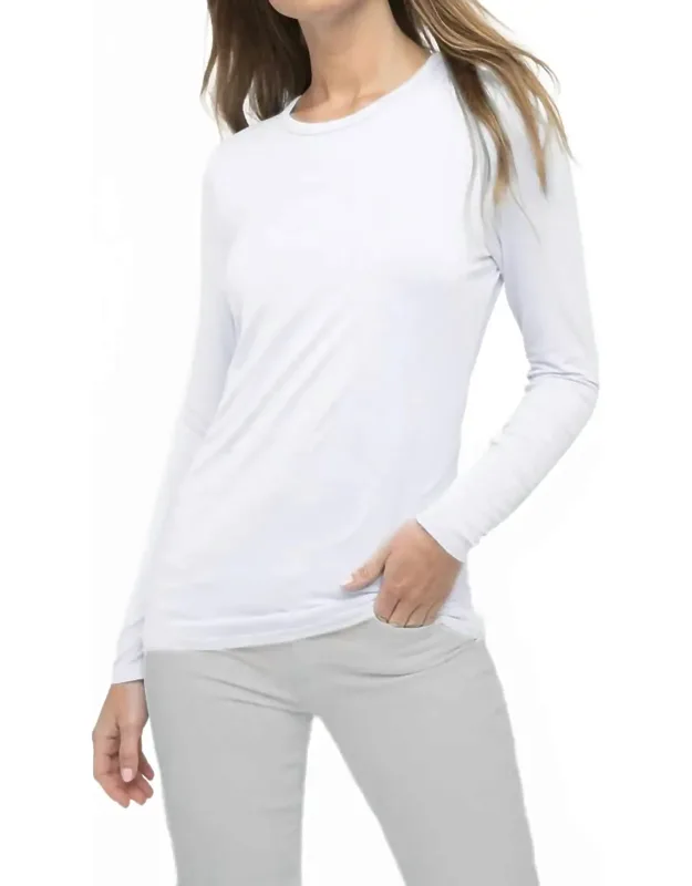 Long Sleeve Bamboo Crew Tee