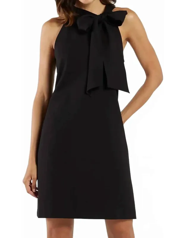 Maureen Ponte Mini Dress