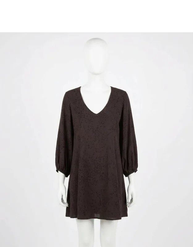 Stamped Mini Dress