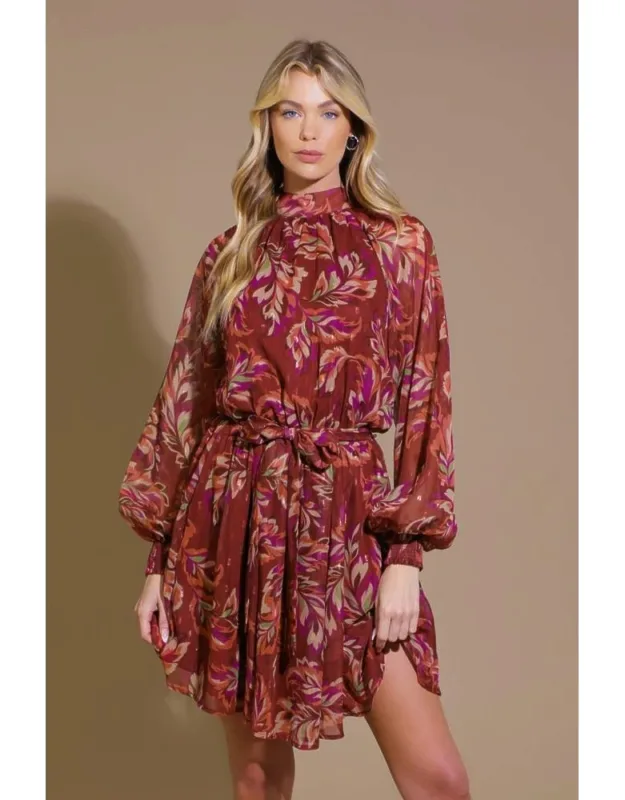 Artistic Essence Woven Mini Dress