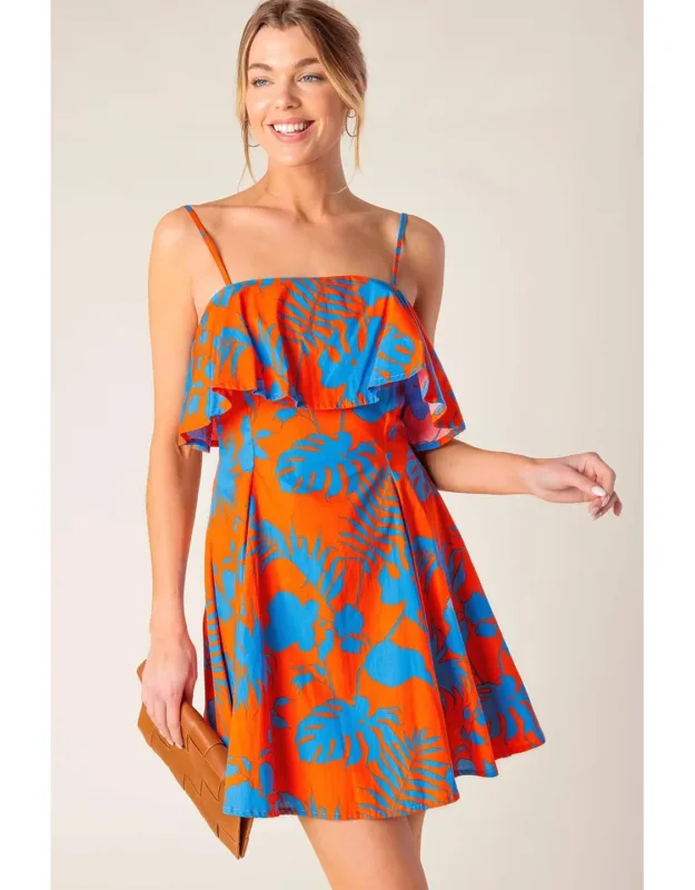 Stopping Time Woven Mini Dress