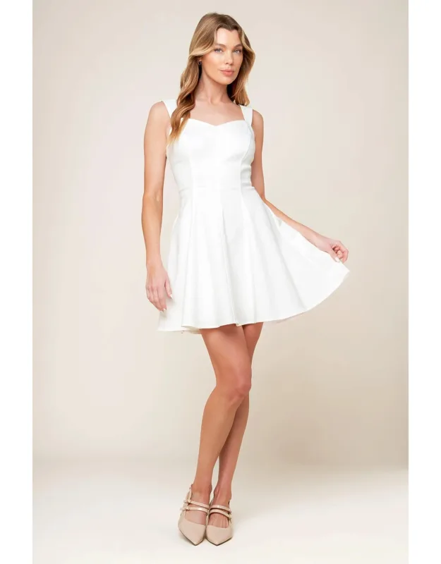 Last Your Chance Denim Woven Mini Dress